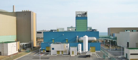한국수력원자력 월성원자력본부에 설치된 삼중수소 제거 설비