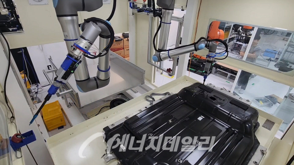 전기차 배터리팩 자동분해 자동화시스템